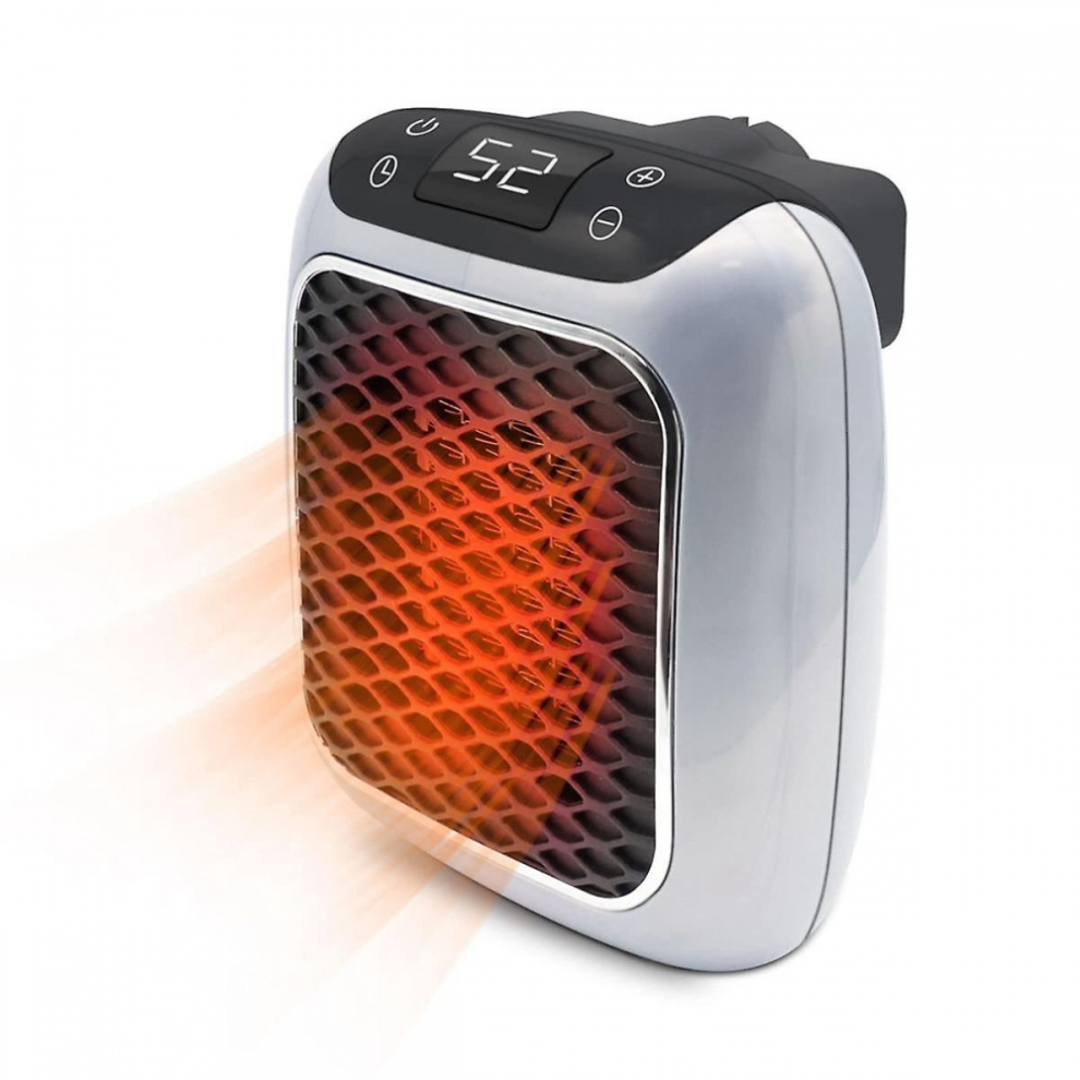Mini radiateur soufflant, prise de radiateur soufflant, prise de radiateur, radiateur soufflant, 800 watts, télécommande prise américaine