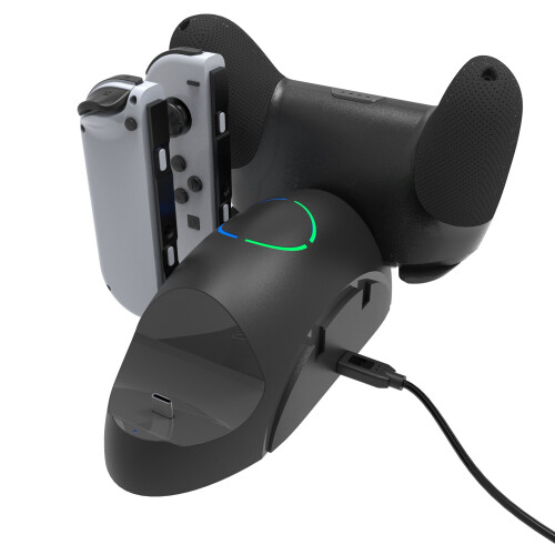 6-in-1-Ladestation DC5V/2A für Nintendo Switch Pro für Nintendo Switch Joy-con 2
