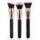 3-teiliges Make-up-Pinsel-Set, Foundation- und Concealer-Make-up-Pinsel-Style1 1