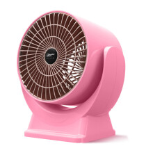 Kleiner Heizstrahler für den Innenbereich, tragbarer elektrischer Heizstrahler, leise für Büro, Schreibtisch, Zuhause, Schlafzimmer-Rosa-EU-Stecker