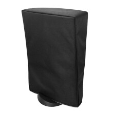 Funda protectora antipolvo para consola PS5 (tela Oxford vertical negra)