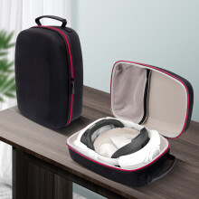 Estuche rígido de EVA con cubierta para lentes para auriculares de realidad virtual Meta Quest 3