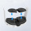 Protector de lentes de realidad virtual de silicona para Meta Quest 3 (negro) 1