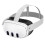 Funda protectora transparente para el casco de realidad virtual Meta Quest 3 1