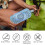 Estuche para altavoz Bluetooth compatible con Bose SoundLink Flex Skin (azul) 4