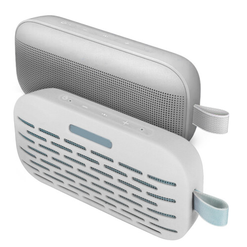Funda para altavoz Bluetooth compatible con Bose SoundLink Flex (blanca) 1