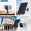 Panel solar de 4 W y 5 V, resistente al agua, con montaje ajustable de 360 5
