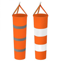 2 Pcs Vine Decor Wind Direction Flags Aviation Windsock Outdoor Airport Windsocks Windsock Orange Wind Sock/YY