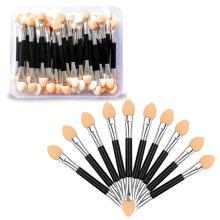 120 pinceles desechables de doble cara para sombra de ojos, aplicador de maquillaje, estilo 2