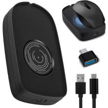 Mouse Mover regolabile con pulsante Mouse Mover Jiggler 5V 1A per mantenere il PC attivo