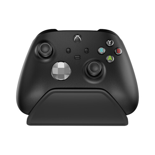 Supporto per controller di gioco con batteria integrata, supporto per gamepad per serie S/X (nero) 1
