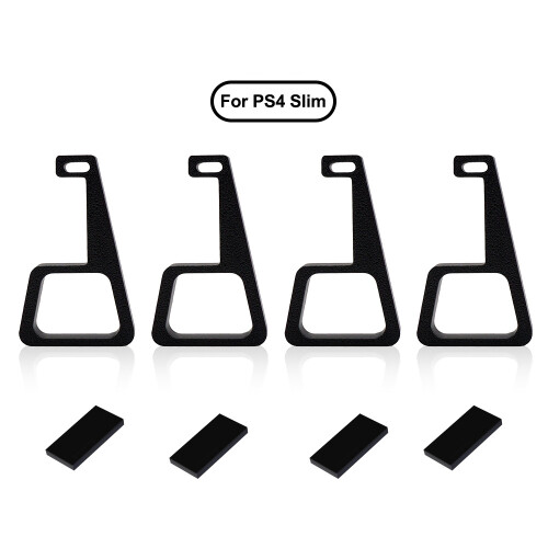 4 pezzi di supporto per piedini di raffreddamento antiurto per console PS4 Slim