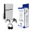Supporto da parete stabile con gancio per console di gioco/cuffie/controller PS5 Slim (bianco) 1