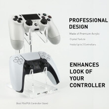 Supporto per Gamepad, Supporto da Scrivania Antigraffio per Controller di Gioco per PS5 Xbox