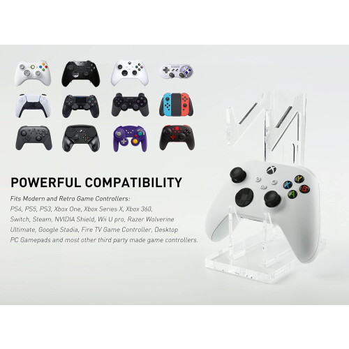 Supporto per Gamepad, Supporto da Scrivania Antigraffio per Controller di Gioco per PS5 Xbox 1