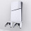 Supporto da parete per console con 2 supporti per controller per PS5 Slim 1
