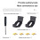 Supporto da parete per console con 2 supporti per controller per PS5 Slim 3