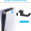 Supporto per cuffie da gioco per PS5 Host per console Playstation 5 (nero) 3