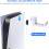 Supporto per cuffie da gioco per PS5 Host per console Playstation 5 (bianco) 5