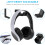Supporto per cuffie da gioco per PS5 Host per console Playstation 5 (nero) 2