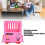 Supporto per console di gioco per base di ricarica Switch (rosa) 2