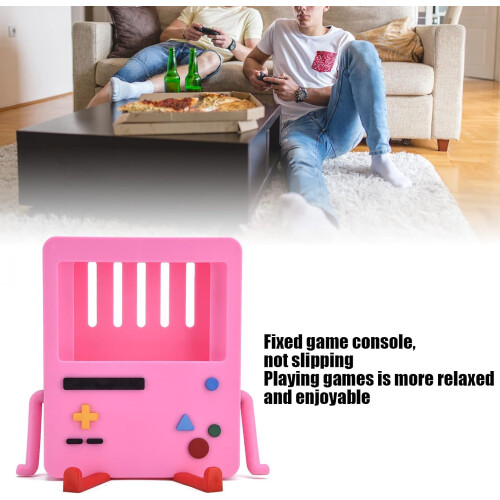 Supporto per console di gioco per base di ricarica Switch (rosa) 1