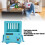 Supporto per console di gioco per base di ricarica Switch (blu) 3