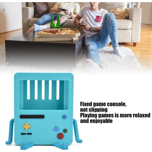 Supporto per console di gioco per base di ricarica Switch (blu) 2