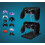 Supporto per controller di gioco in acrilico, accessorio per cuffie, supporto per PS4/PS3/Xbox 1