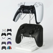 Supporto per controller di gioco in acrilico, accessorio per cuffie, supporto per PS4/PS3/Xbox