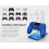 Supporto per controller di gioco in acrilico, accessorio per cuffie, supporto per PS4/PS3/Xbox 1