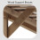 Home Discount (Double, Pine) Milan Wood Bed Frame Low Foot Solid Pine Slatted 6