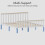Home Discount (King Size, White & Pine) Milan Wood Bed Frame High Foot Solid Pine Slatted 8