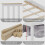 Home Discount (Double, White & Pine) Milan Wood Bed Frame Low Foot Solid Pine Slatted 4