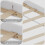 Home Discount (King Size, White) Milan Wood Bed Frame Low Foot Solid Pine Slatted 5