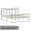 Home Discount (King Size, White & Pine) Milan Wood Bed Frame High Foot Solid Pine Slatted 6