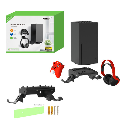 Supporto per gamepad da parete rimovibile per controller di gioco per Xbox Series X