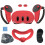 Set di 7 accessori in silicone per Meta Quest 3 (rosso) 1