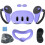 Set di 7 accessori in silicone per Meta Quest 3 (rosa) 1