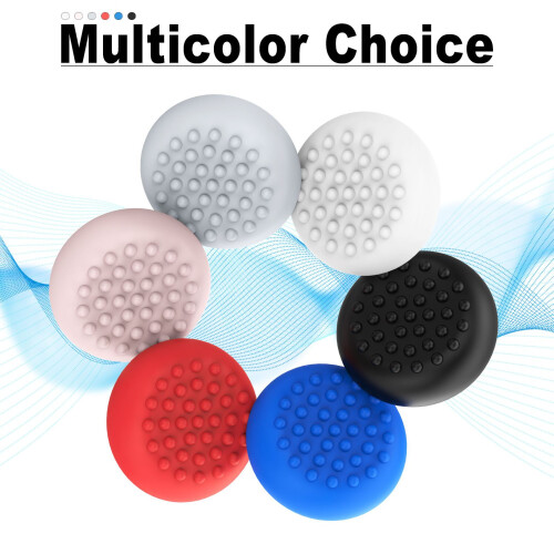 Cappucci per levette analogiche in silicone per controller Meta Quest 3 (bianchi) 1