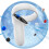 Cappucci per levette analogiche in silicone per controller Meta Quest 3 (azzurro) 4