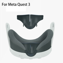 Cuscinetto nasale lavabile anti-perdita in silicone VR per visore Meta Quest 3