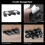 Supporto portatile per controller sospeso da 2 pezzi per Xbox One Xbox 360 (nero in borsa) 4