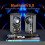 K07 Altoparlanti wireless USB trasparenti Mecha con microfono integrato, suono, luce e ritmo (nero) 3
