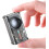 K07 Altoparlanti wireless USB trasparenti Mecha con microfono integrato, suono, luce e ritmo (nero) 1
