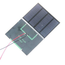 pezzi 3W 12V Mini pannello solare 0-125MA Caricabatterie pannello solare con cavo per lampada ventola pompa