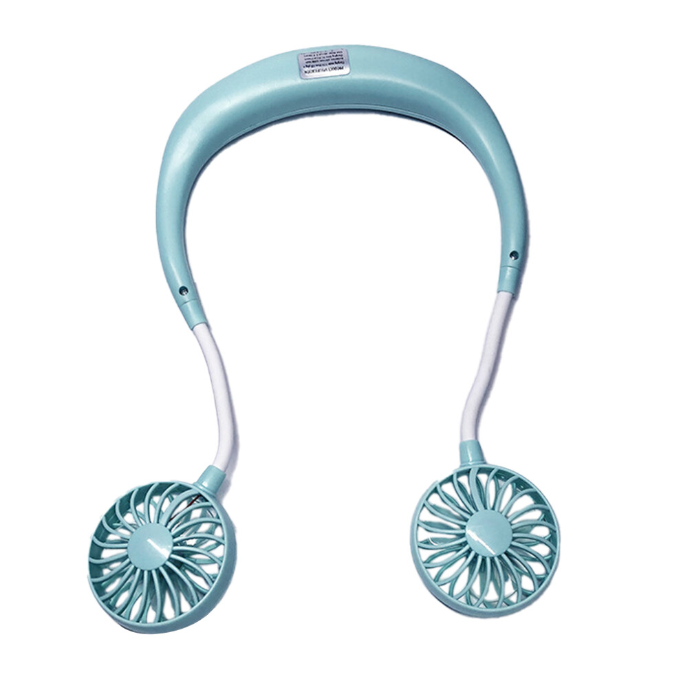 Ventilatore Sportivo, Ventilatore Pigro, Ventilatore Da Collo, Mini Ventilatore, Ventilatore Da Esterno Usb, Ricaricabile, Piccolo, Verde