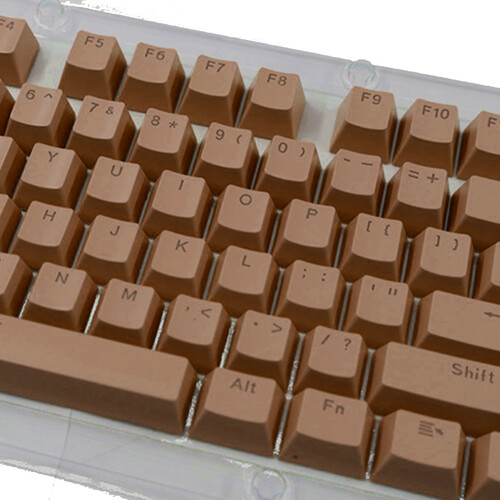 Conjunto de 104 teclas para teclado mecânico universal PC Bakclit (café) 2