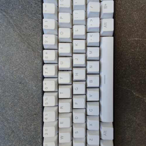 Conjunto de 104 teclas para teclado mecânico universal PC Bakclit (branco)
