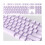 Conjunto de 104 teclas para teclado mecânico universal PC Bakclit (roxo) 1